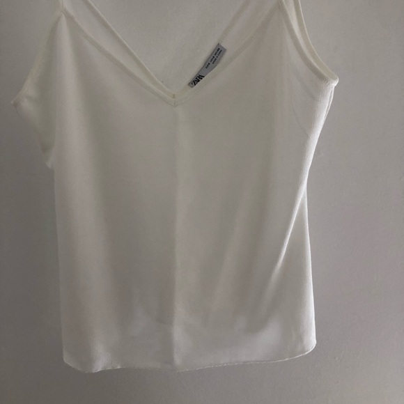 ZARA size S ribbed tank tops - Picture 6 of 8